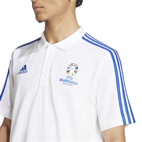 adidas voetbal polo|adidas UEFA EURO24™ Official Emblem Polo Shirt Mens.